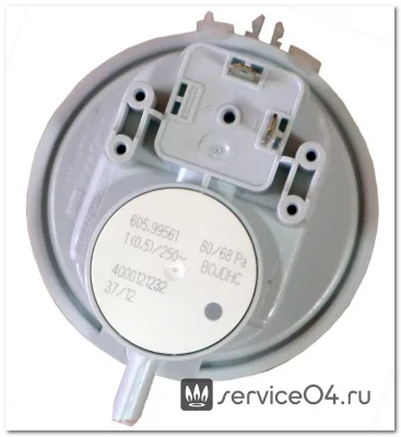 Пневмореле (прессостат, маностат) 80/68 Pa HUBA VAILLANT(0020041905)