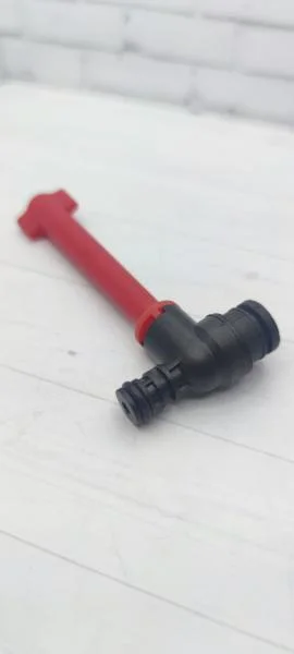 Кран подпитки замена для  Bosch 4000, Buderus 042/052, с красной ручкой 871864222680A