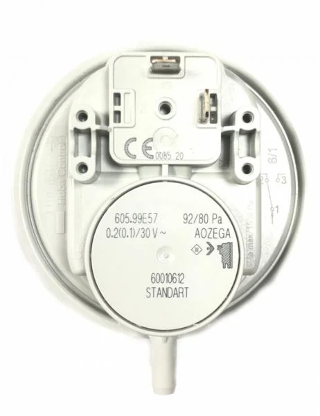 Пневмореле (прессостат, маностат) 92/80 Pa HUBA  для BOSCH BUDERUS 87160112910
