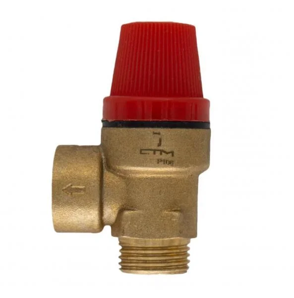 Предохранительный клапан 3 бар В/Н 1/2 подходит для котлов Baxi│Demrad│Ferroli│Protherm│Westen