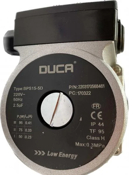 Насос DUCA BPS15-5 D- Plastic Body (аналог GRUNDFOS с пластиком ),  95 W Против часовой