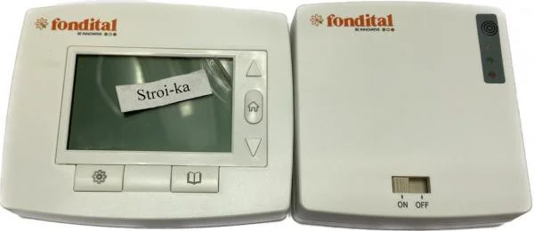 Беспроводной Комнатный Термостат Fondital Модель dd06
