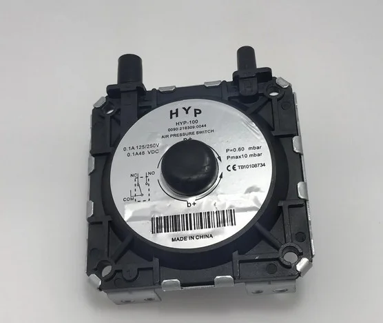 Пневмореле  Черный квадратный HYP - 1,2mBar Универсальный