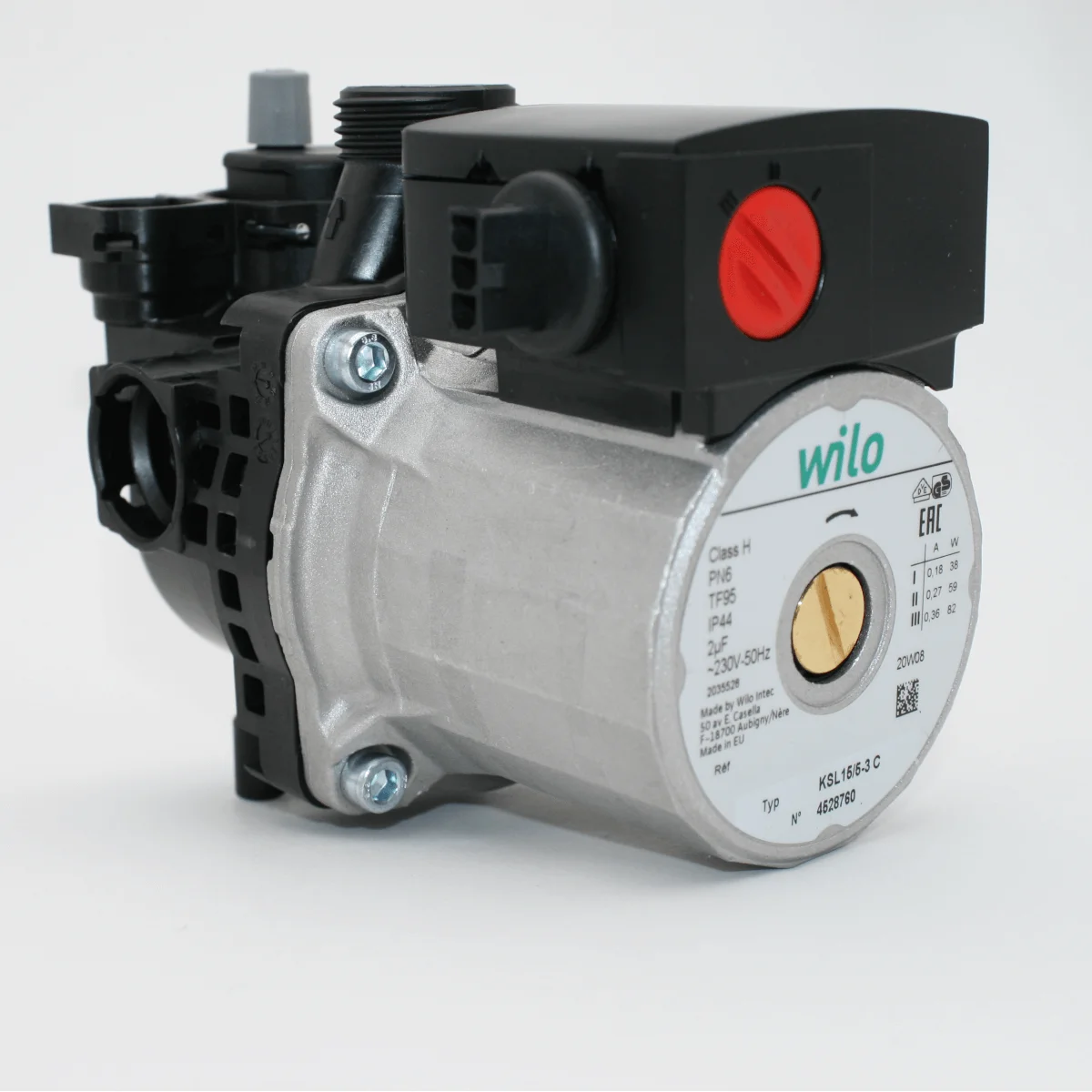 Насос WILO KSL 15/5-3C, 82 W По часовой  двигатель насоса для Viessmann, Baxi, Ideal, Protherm